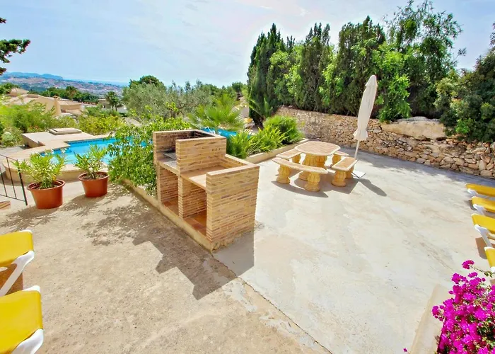 Laura-29a - Pretty With Garden And Private Pool In Villa Calpe